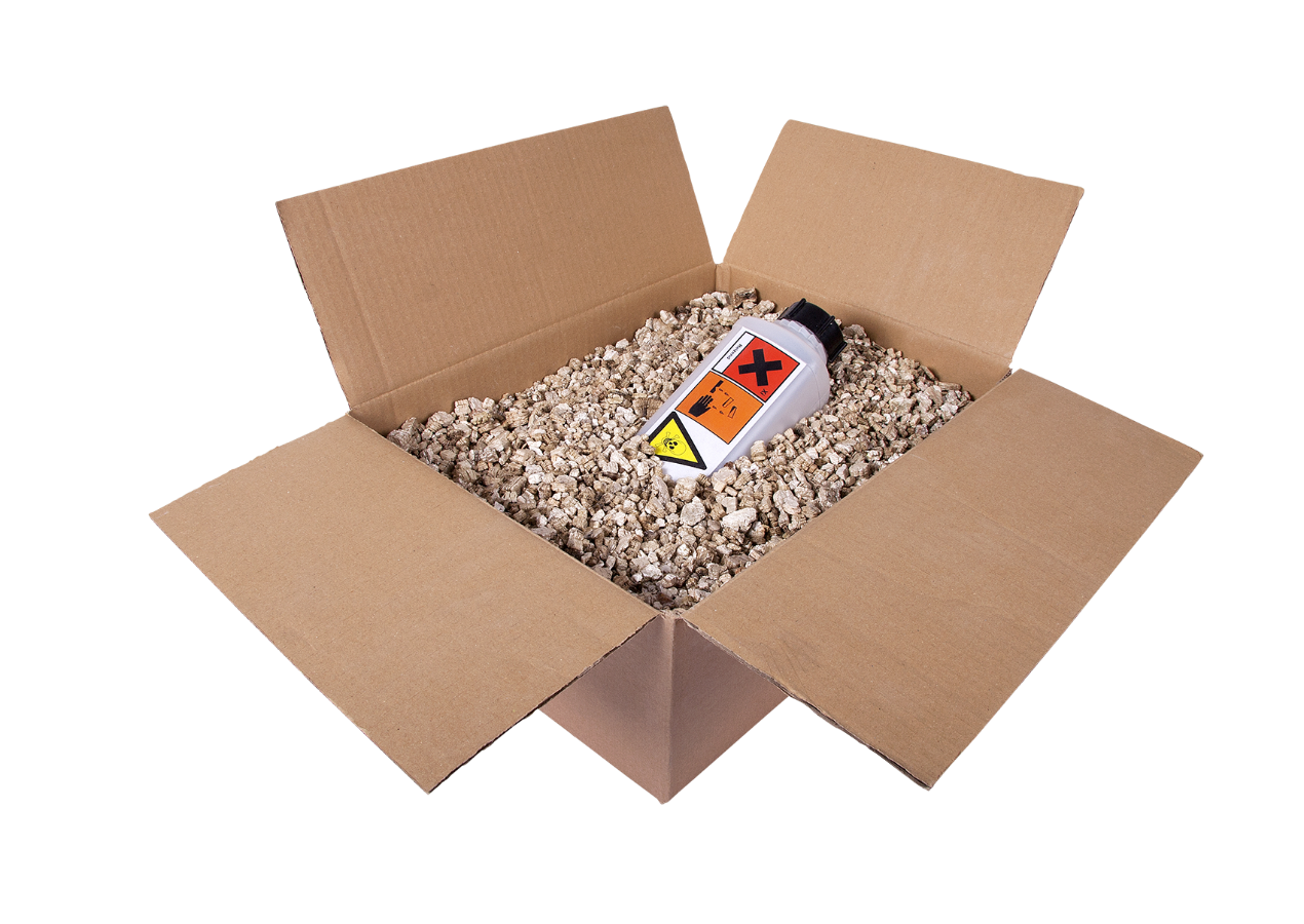 Vermikulit als Verpackungsmaterial