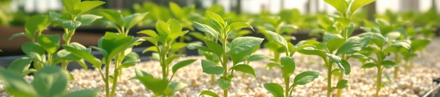 Isoperl G als Produkt im Garten